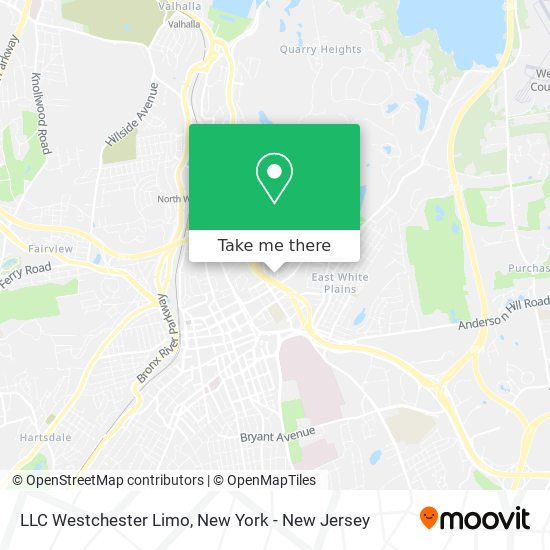 Mapa de LLC Westchester Limo