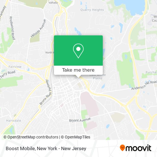 Boost Mobile map