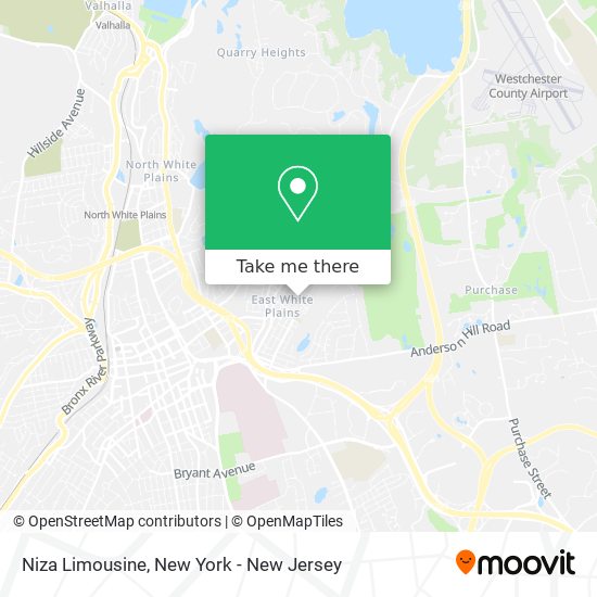 Niza Limousine map