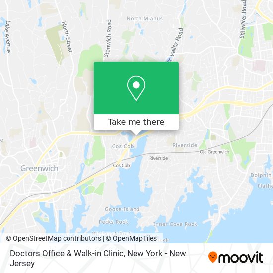 Mapa de Doctors Office & Walk-in Clinic