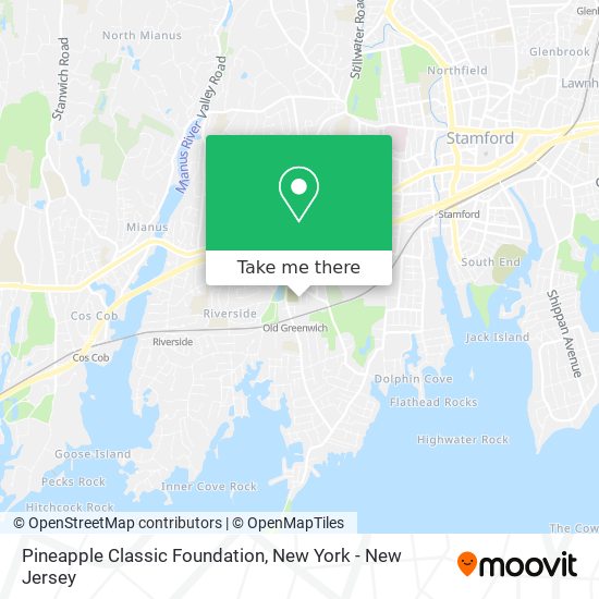 Pineapple Classic Foundation map