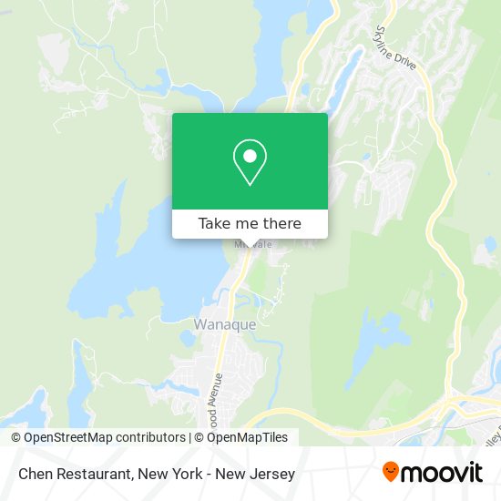 Mapa de Chen Restaurant