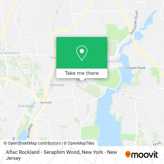 Mapa de Aflac Rockland - Seraphim Wood