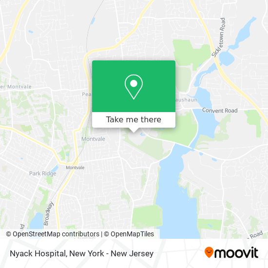 Mapa de Nyack Hospital