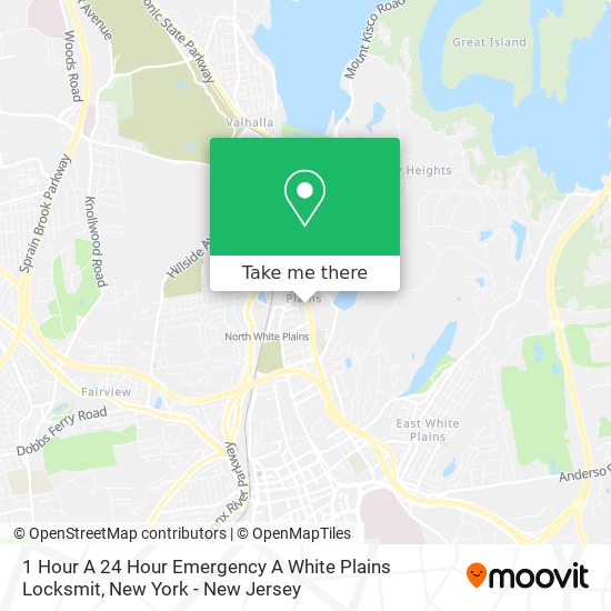 1 Hour A 24 Hour Emergency A White Plains Locksmit map