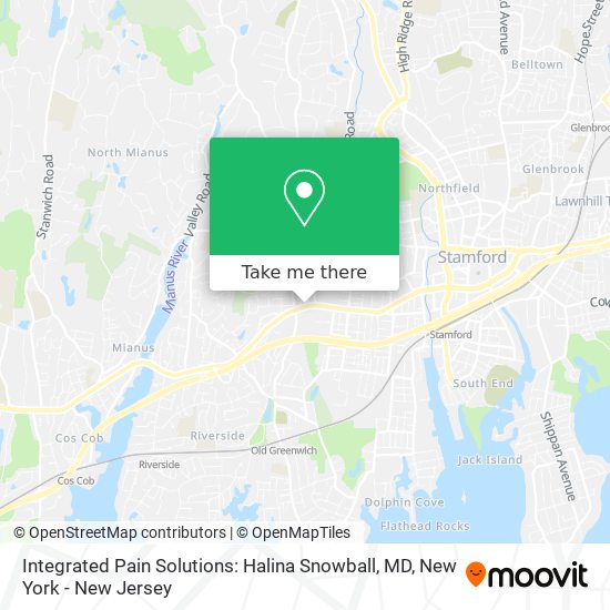 Mapa de Integrated Pain Solutions: Halina Snowball, MD