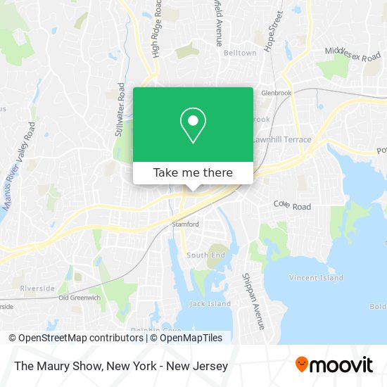 Mapa de The Maury Show