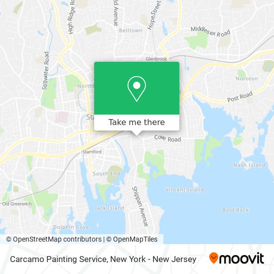 Carcamo Painting Service map