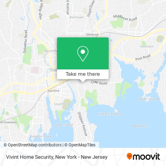 Vivint Home Security map