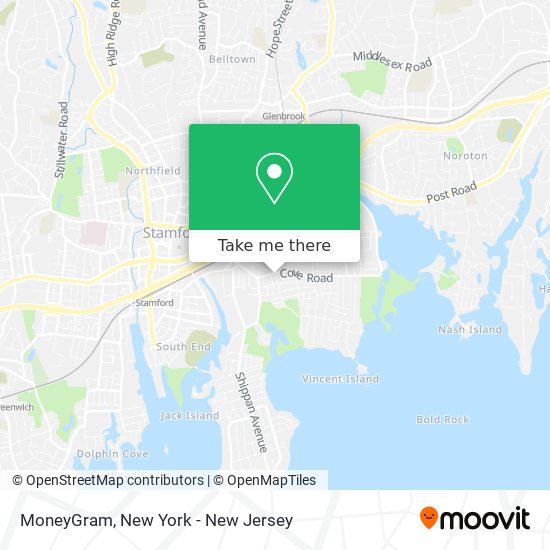 MoneyGram map