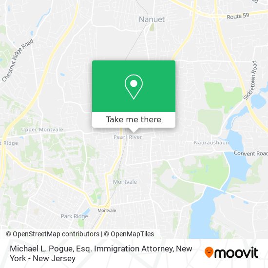 Michael L. Pogue, Esq. Immigration Attorney map