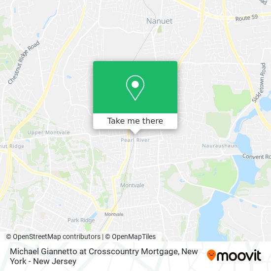 Michael Giannetto at Crosscountry Mortgage map