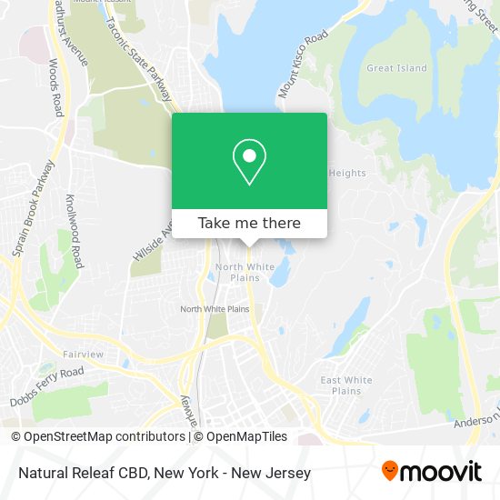 Natural Releaf CBD map