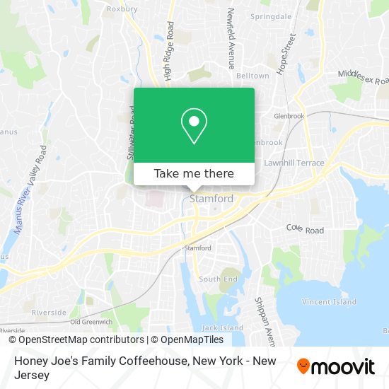 Honey Joe's Family Coffeehouse map