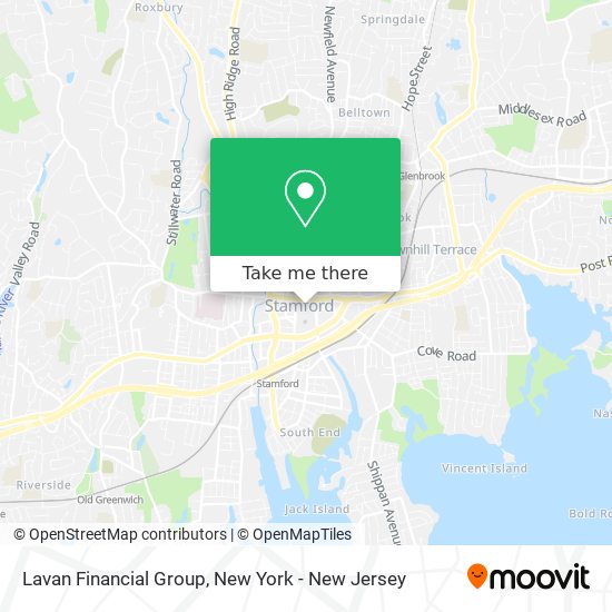 Lavan Financial Group map