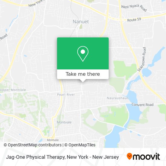 Mapa de Jag-One Physical Therapy