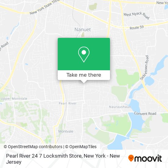 Pearl River 24 7 Locksmith Store map