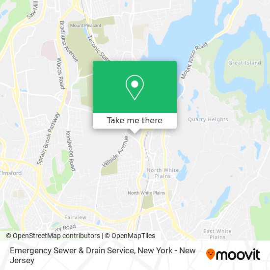 Mapa de Emergency Sewer & Drain Service