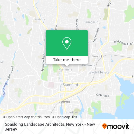 Spaulding Landscape Architects map