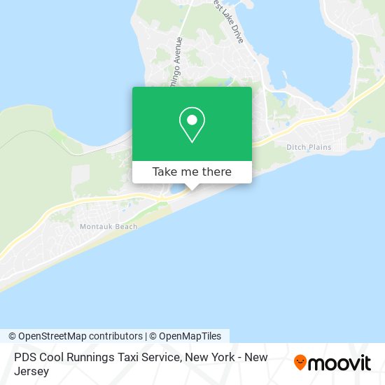 PDS Cool Runnings Taxi Service map