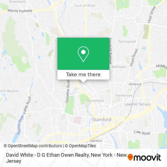 Mapa de David White - D G Ethan Owen Realty