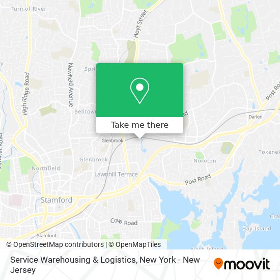 Service Warehousing & Logistics map