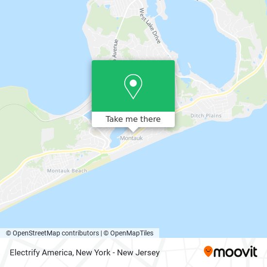 Mapa de Electrify America