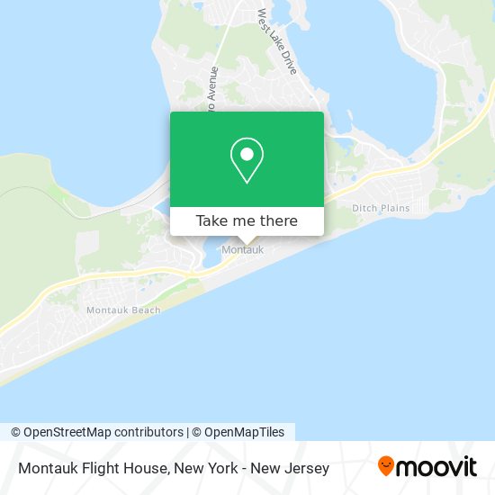 Montauk Flight House map