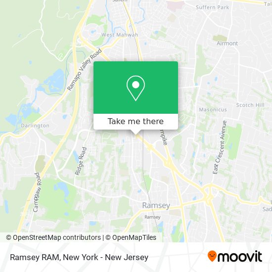 Ramsey RAM map
