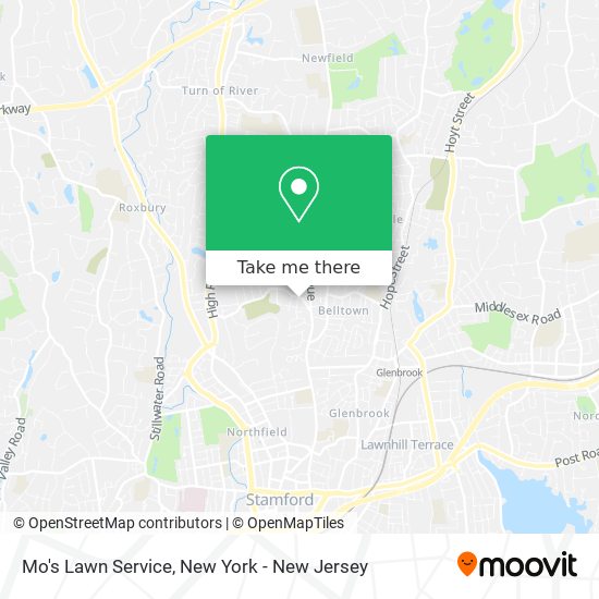 Mo's Lawn Service map