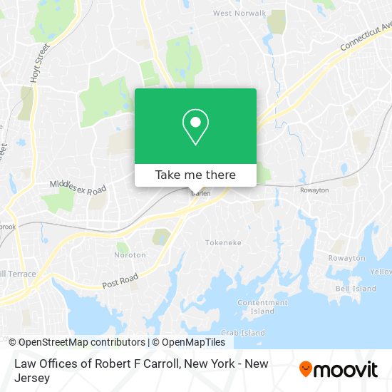 Law Offices of Robert F Carroll map