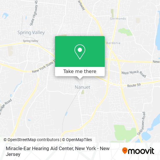 Mapa de Miracle-Ear Hearing Aid Center