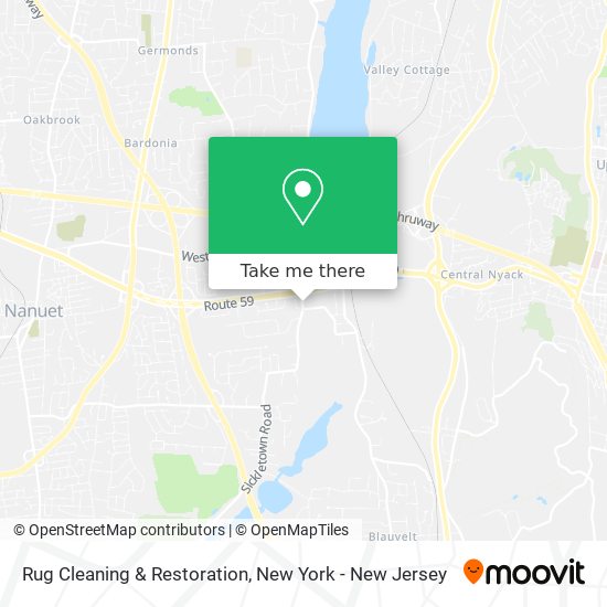 Rug Cleaning & Restoration map