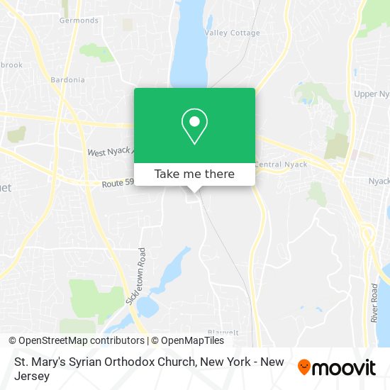 St. Mary's Syrian Orthodox Church map