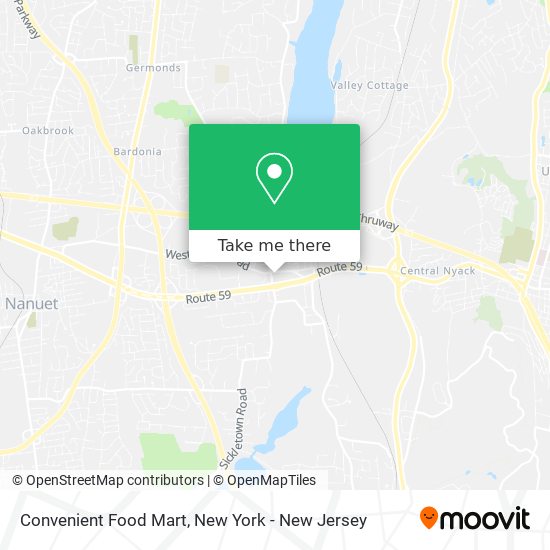 Convenient Food Mart map