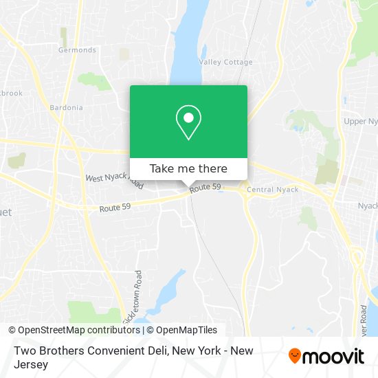 Two Brothers Convenient Deli map
