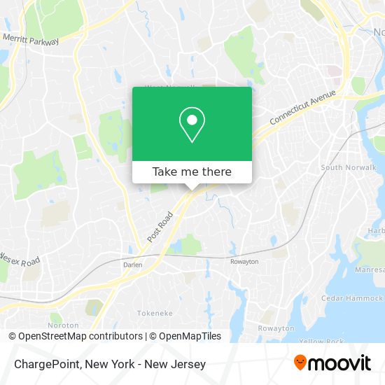 ChargePoint map