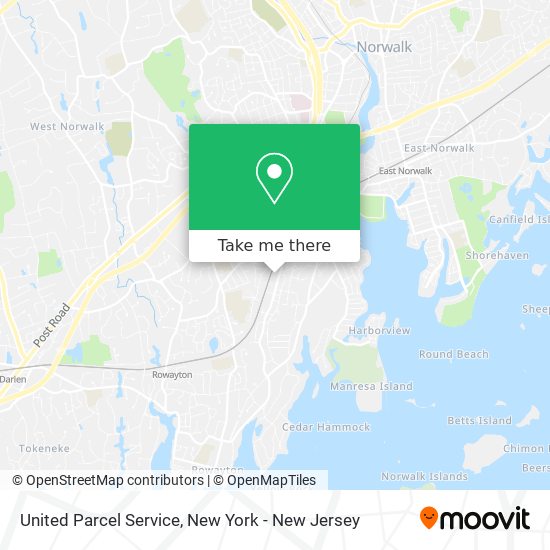 United Parcel Service map