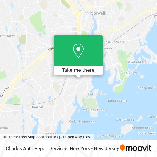 Charles Auto Repair Services map