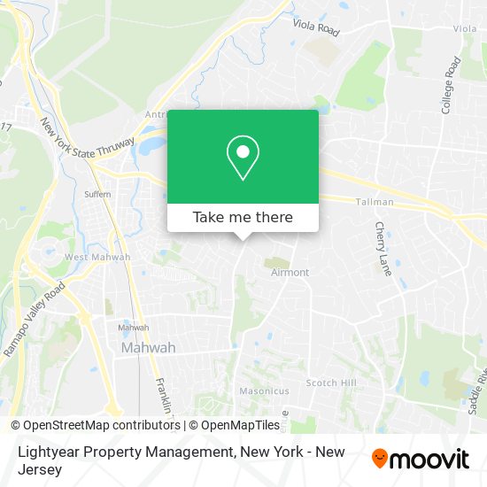 Lightyear Property Management map