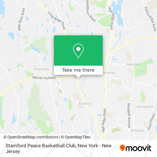 Stamford Peace Basketball Club map