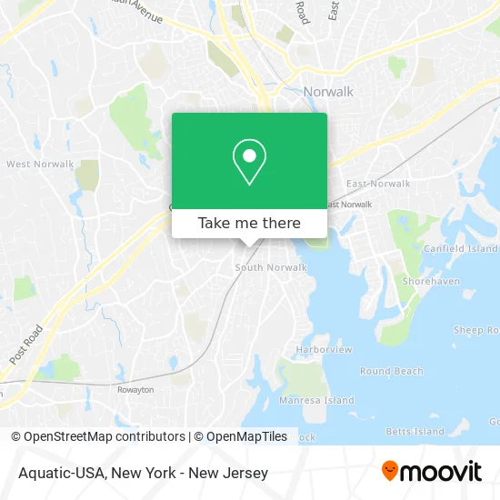 Aquatic-USA map