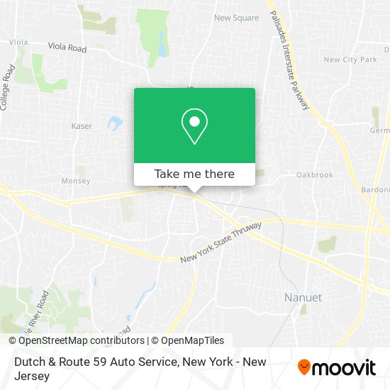 Dutch & Route 59 Auto Service map