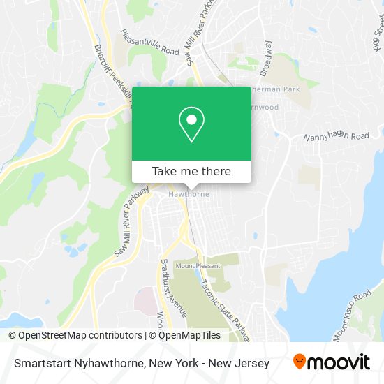 Smartstart Nyhawthorne map