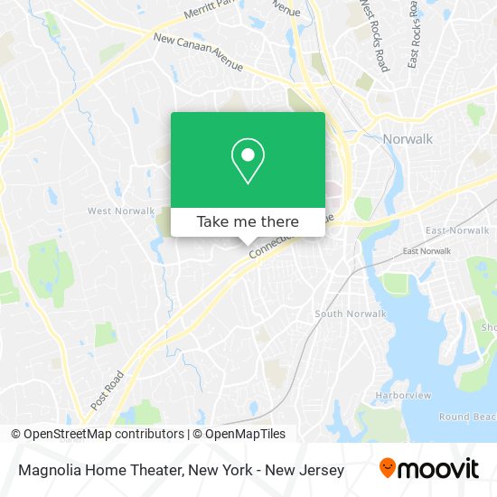 Magnolia Home Theater map