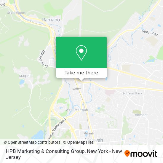 Mapa de HPB Marketing & Consulting Group