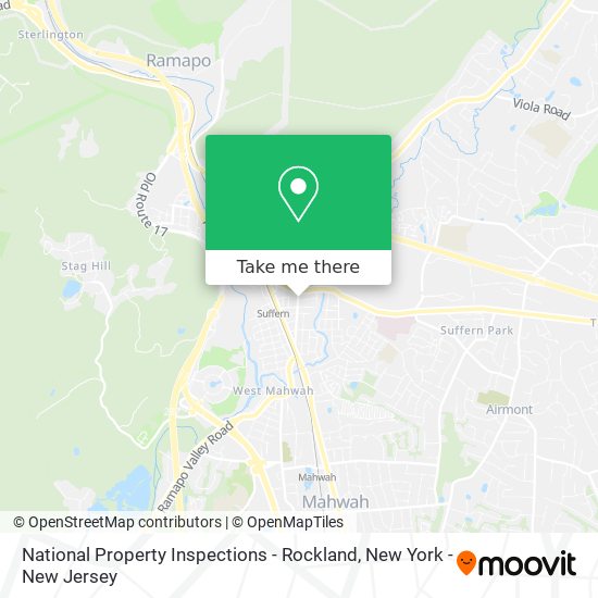 National Property Inspections - Rockland map