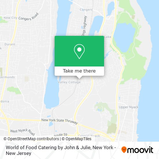 World of Food Catering by John & Julie map
