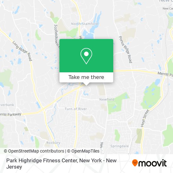 Mapa de Park Highridge Fitness Center