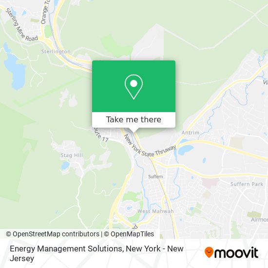Mapa de Energy Management Solutions